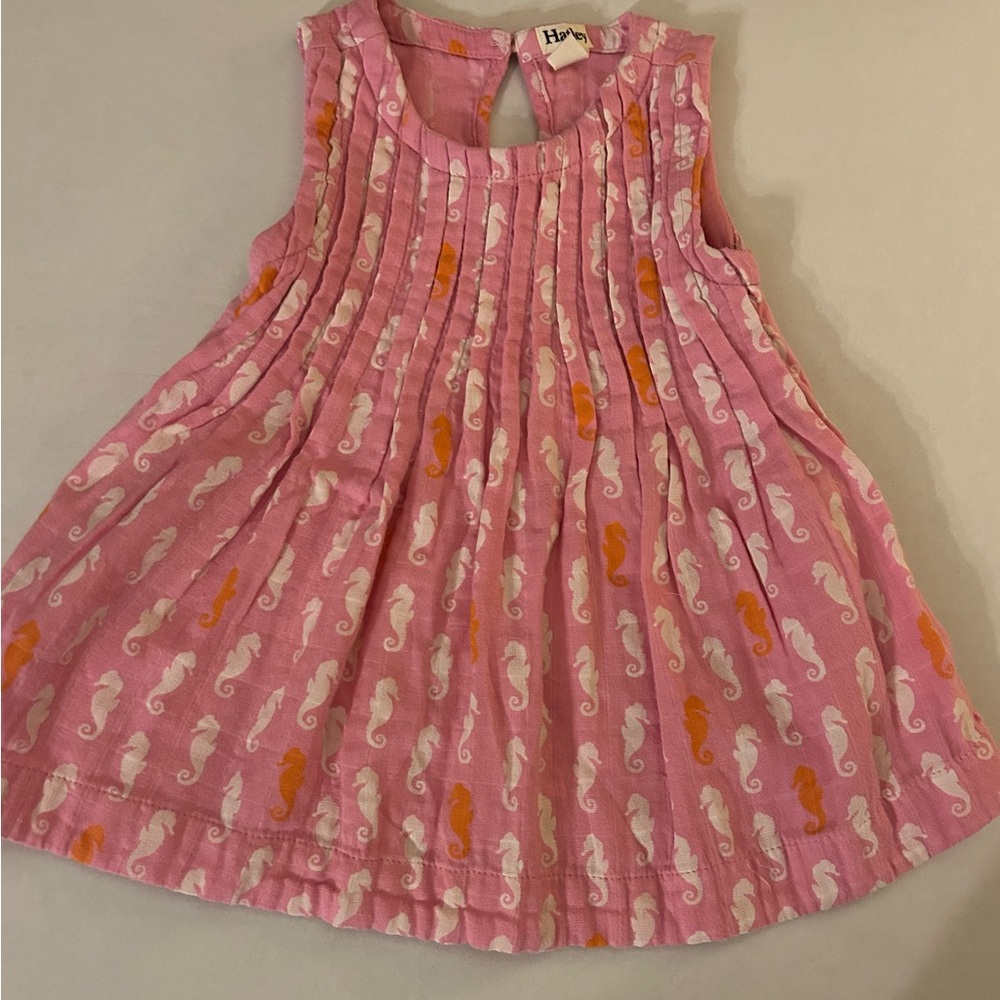 Hatley Pink Seahorse Dress